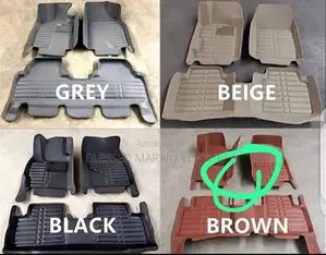 Leather Floor Mat.