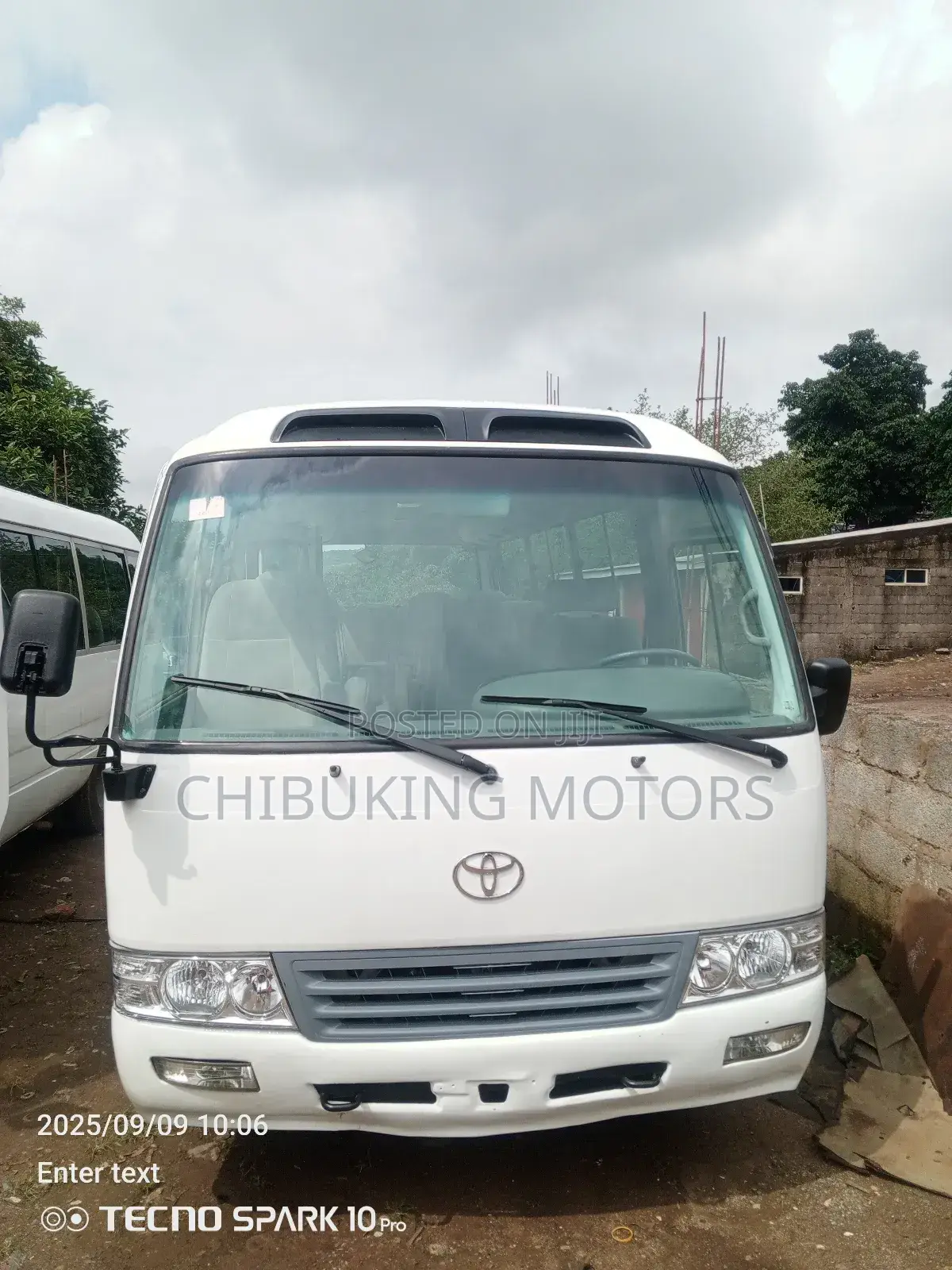 Toyota Coaster 2012 White