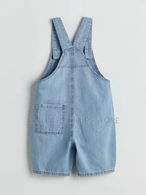 LCW Kids Square Neck Boy Jeans Overalls