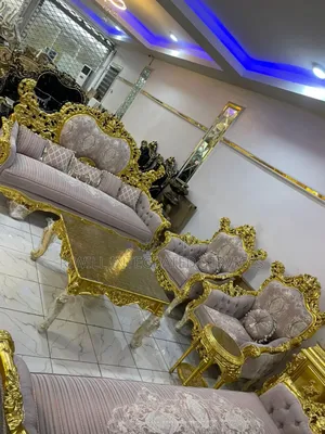 Egyptian Symbolisms Eight Seaters Sofa