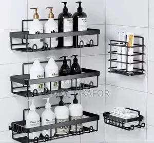 6 in 1 Bathroom Shelf