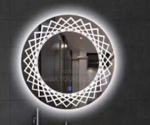 Led Rounded Bathroom Mirror
