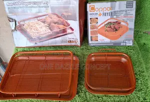Rectangular Crispy Copper Tray