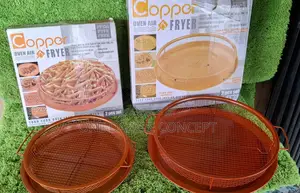 Round Crispy Copper Tray