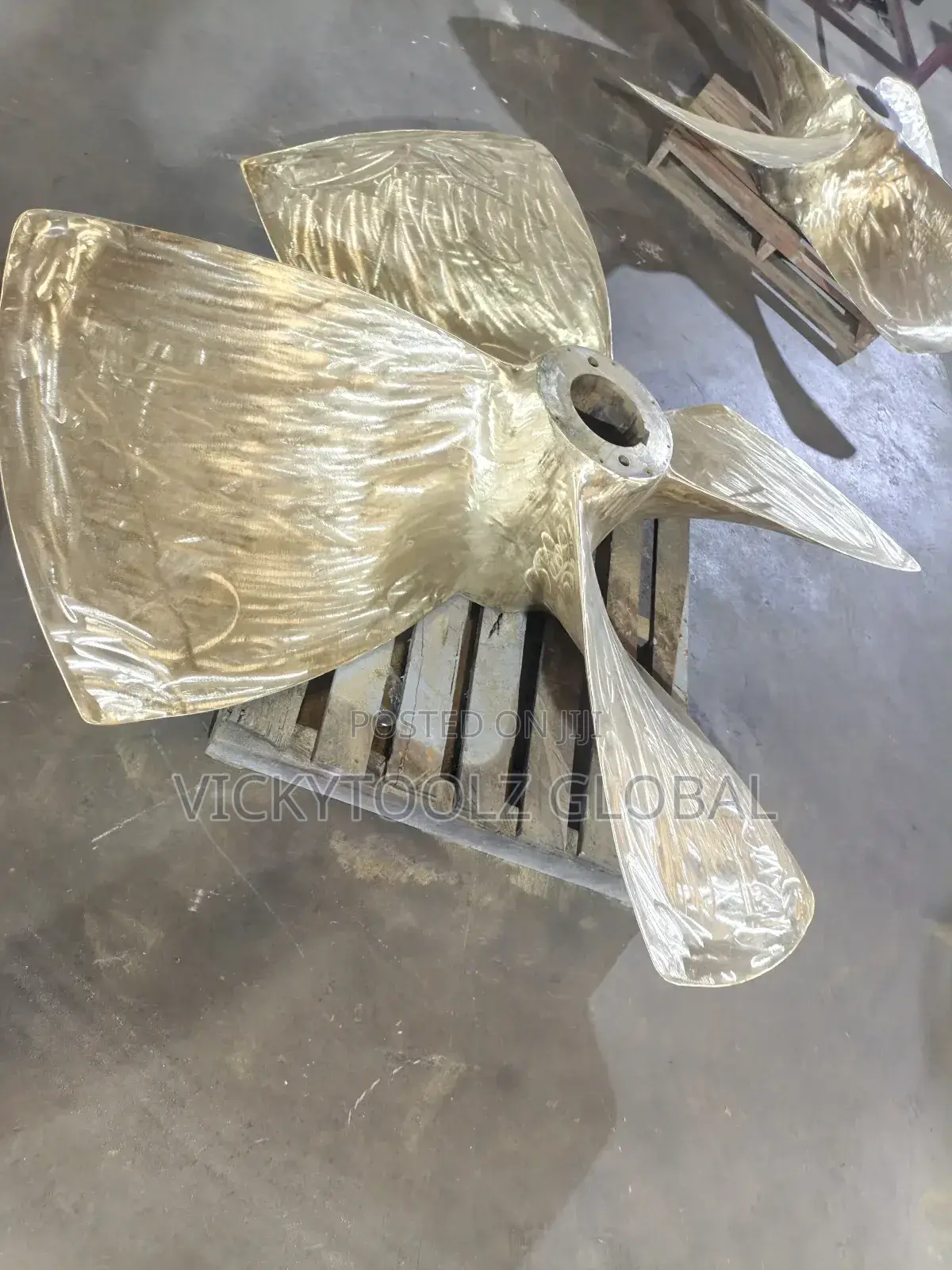 Brass Boat Propeller Four Blade