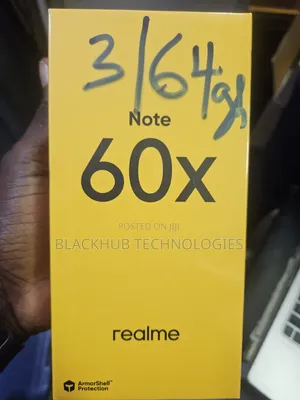 New Realme Note 60 64 GB Black