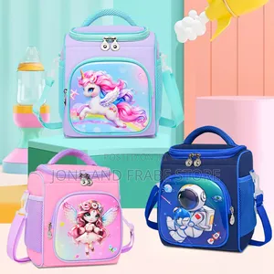 3d Cartoon Character Foldable Lunch Bag