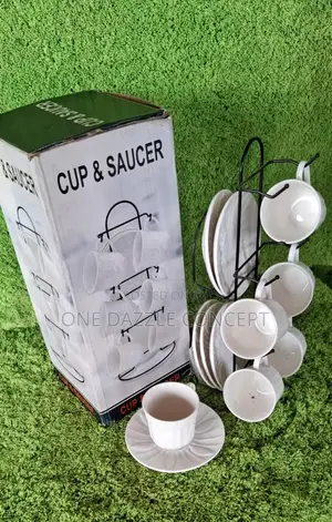 6 Coffee Cup And Saucer