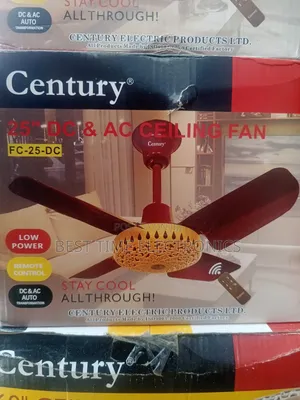 25" Century Ac/Dc Inverter Ceiling Fan