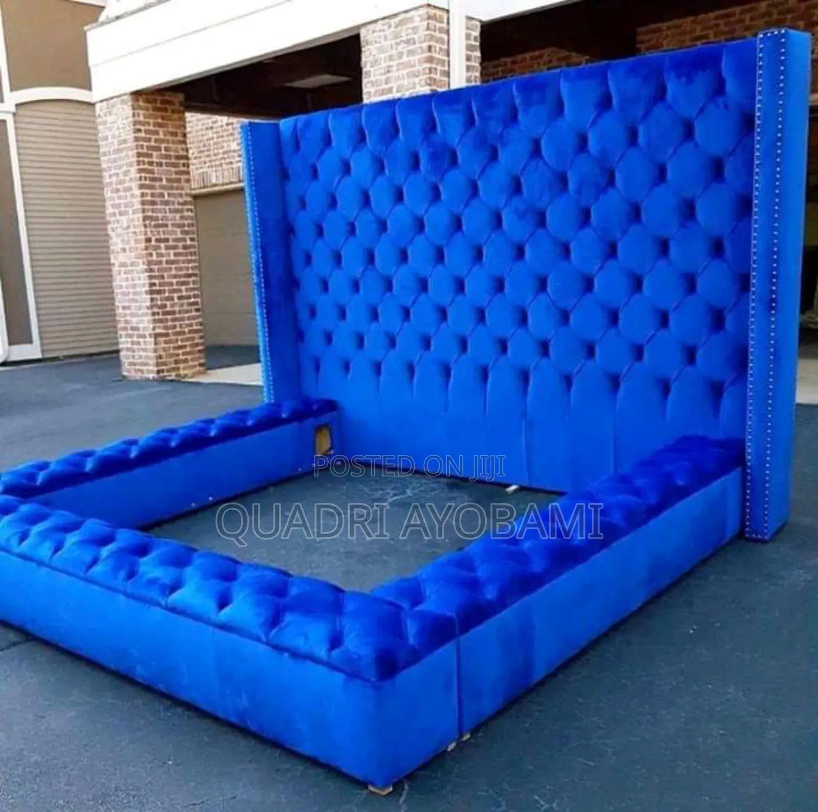 6 by 6 Bedframe With Bedside