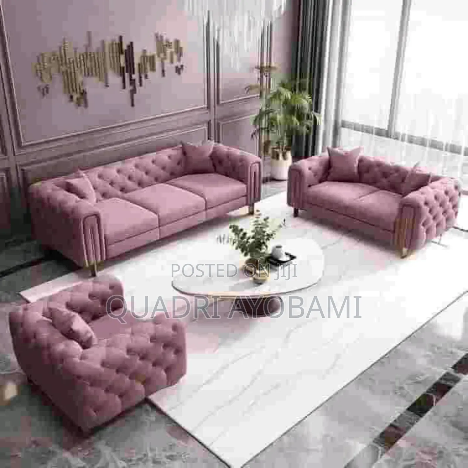 3 Sitter Double Sitter and 1 Single Sofa