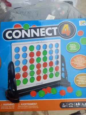 Four in a Row - Connect 4 Board Game for Two Players