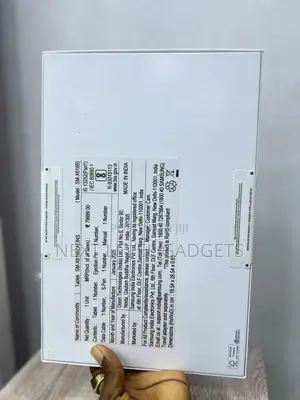 New Samsung Galaxy Tab S9 FE+ 256 GB Black
