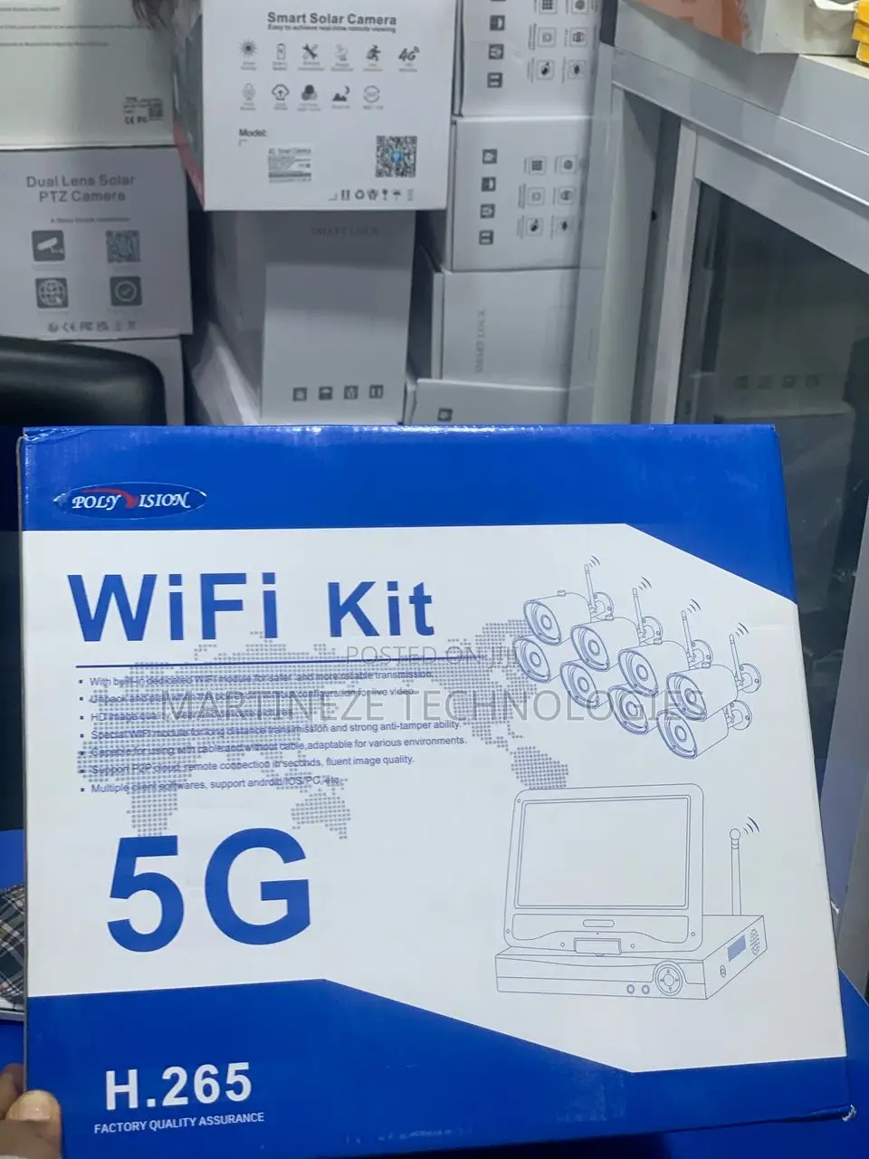 8 Channel Wi-fi Kit Combo