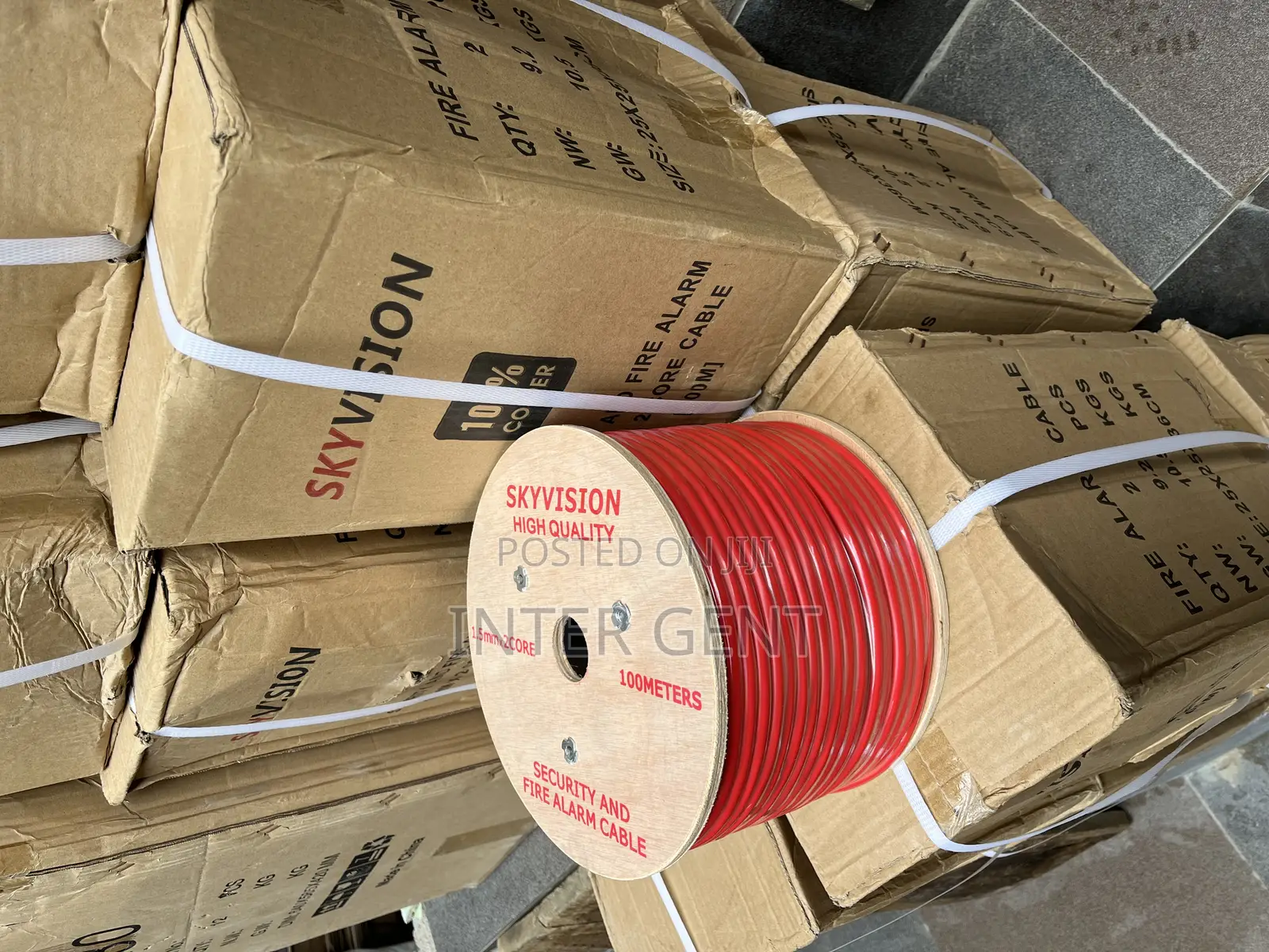 Fire Alarm Cable 100m 2pair 1.5mm