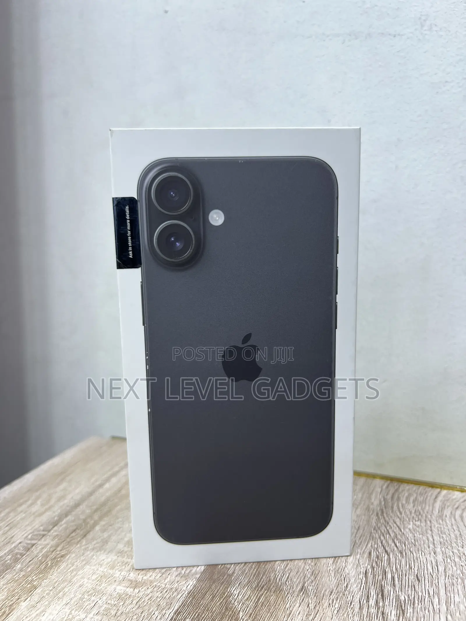 New Apple iPhone 16 Plus 128 GB Black