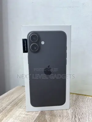 New Apple iPhone 16 Plus 128 GB Black