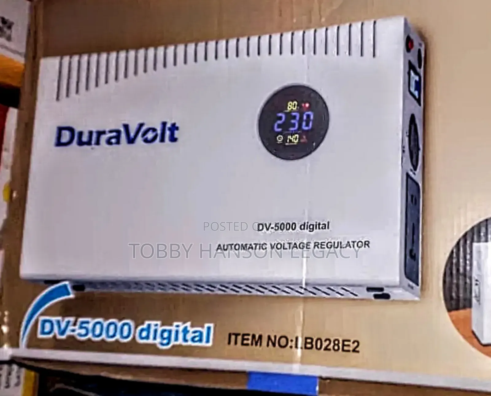 Duravolt 5000va Digital Stabilizer - Dv-5000 Digital