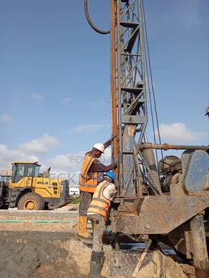 Industrial Borehole on Sedimentary Terrain