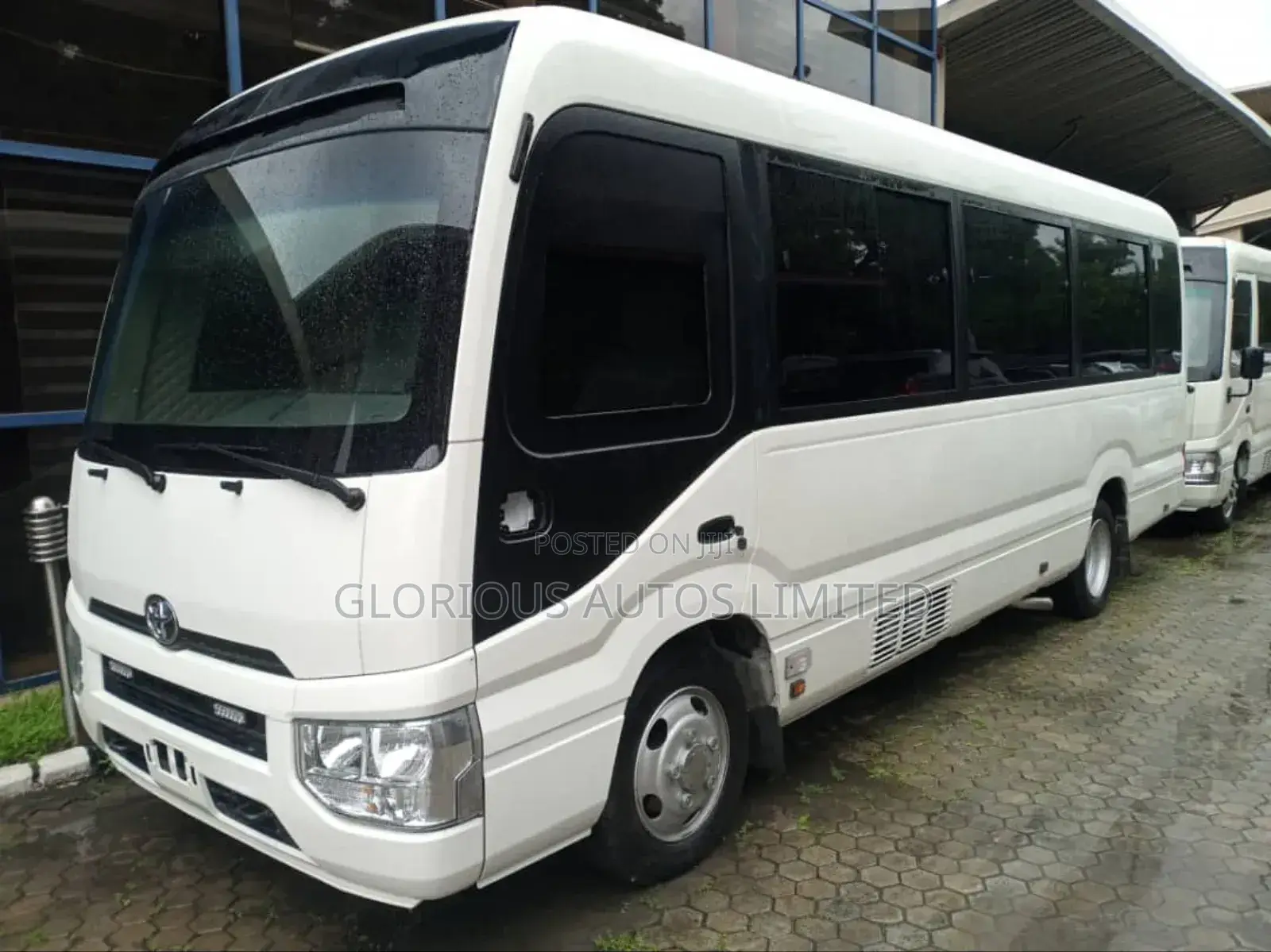 New Toyota Coaster 2025 White