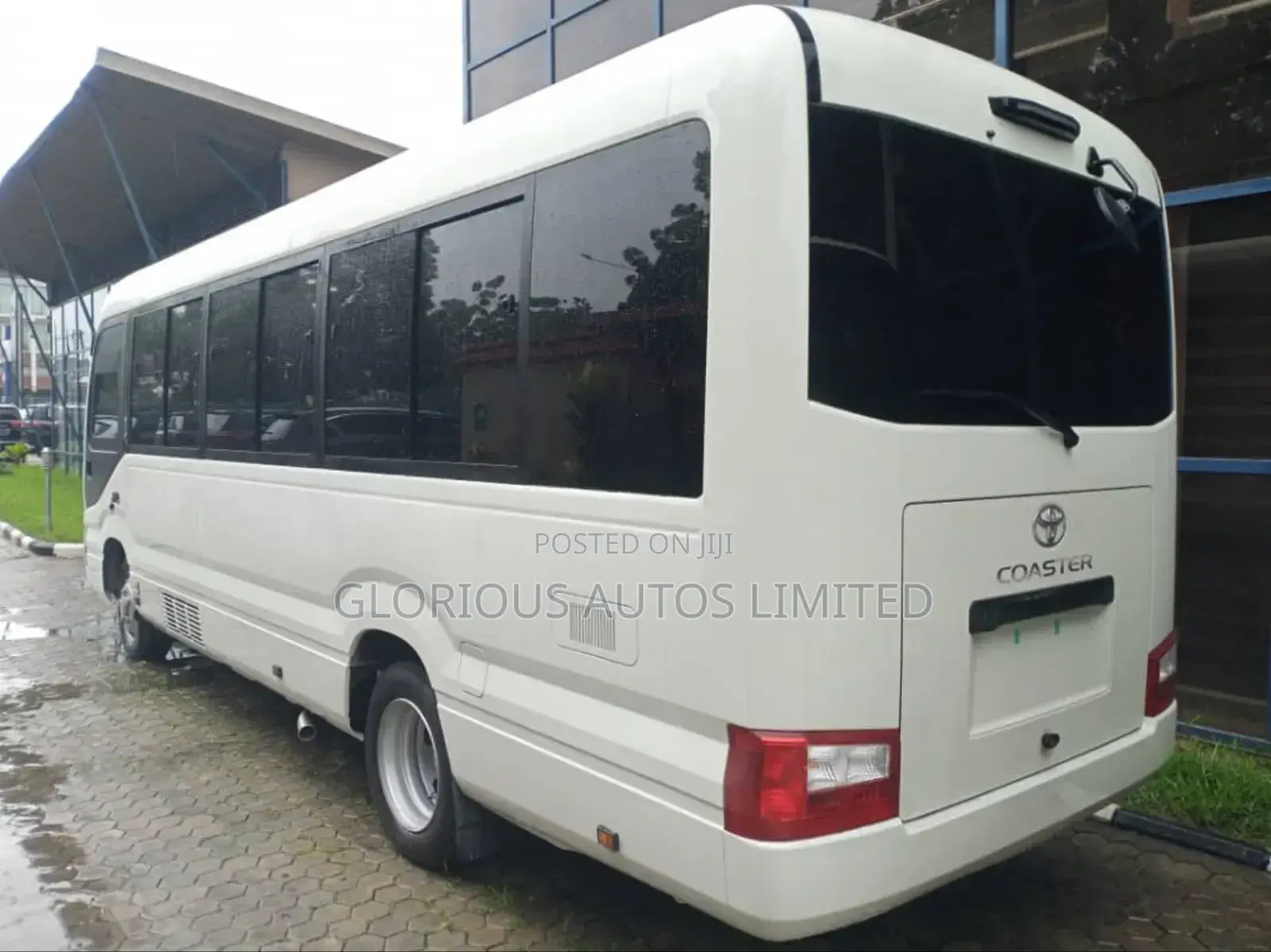 New Toyota Coaster 2025 White