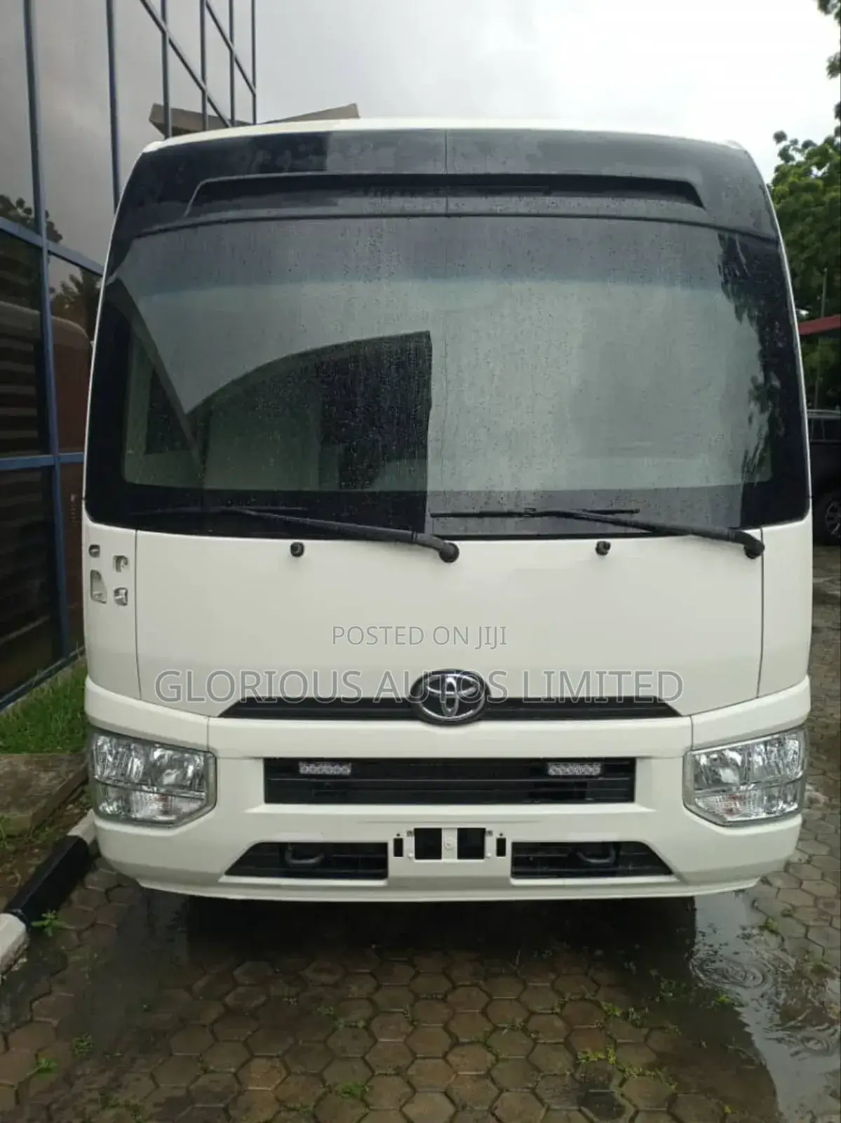 New Toyota Coaster 2025 White