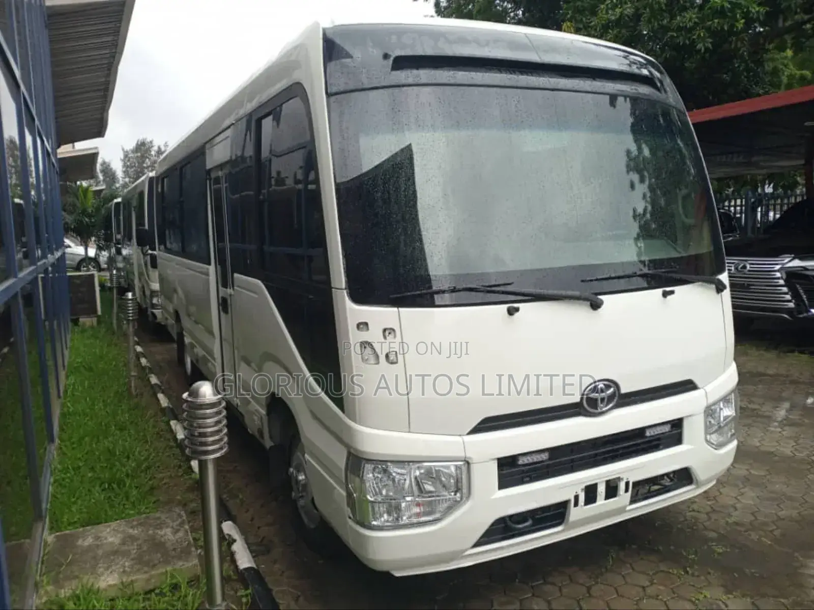 New Toyota Coaster 2025 White