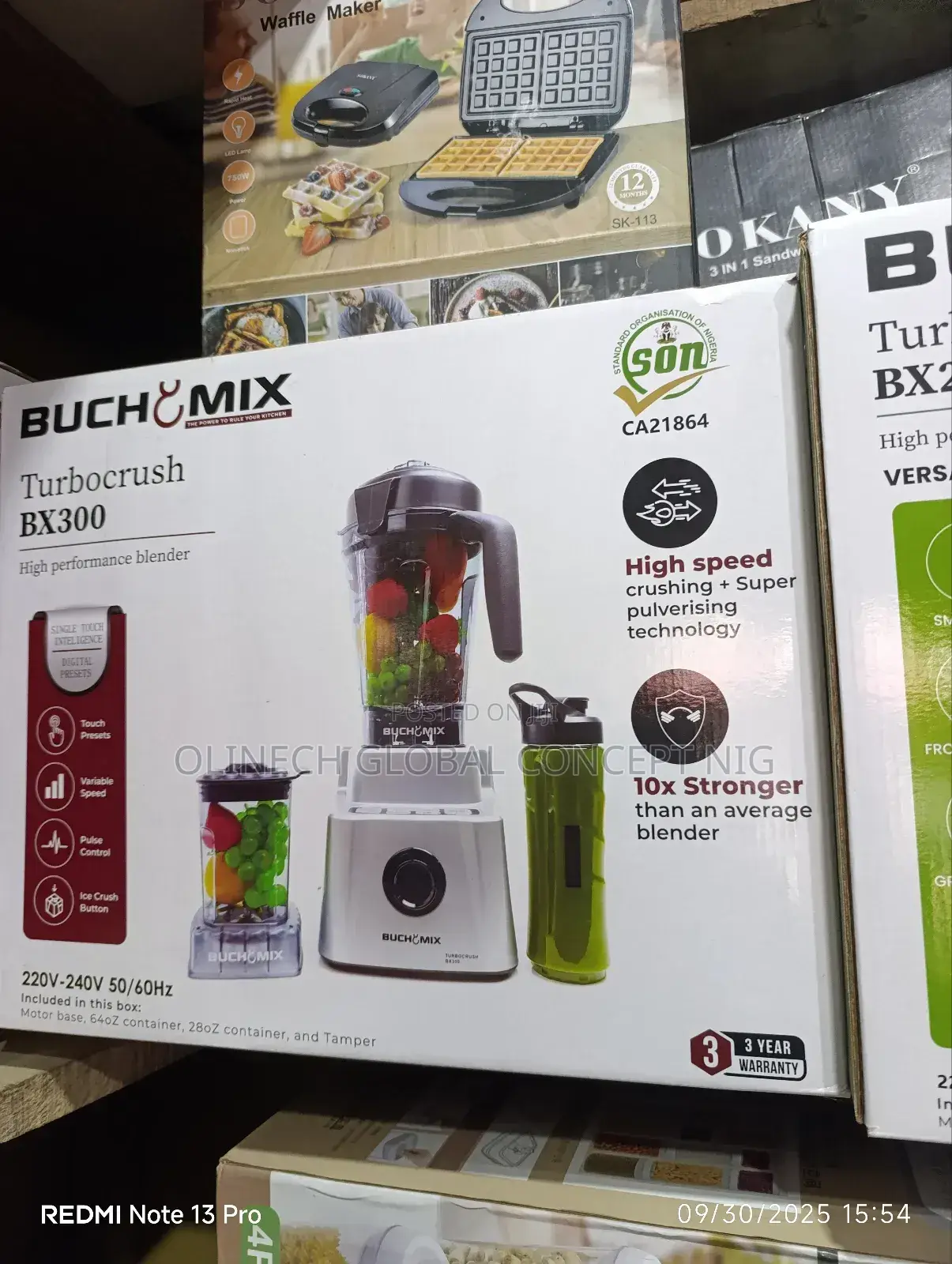 Buchymix Turbo Crusher Bx300