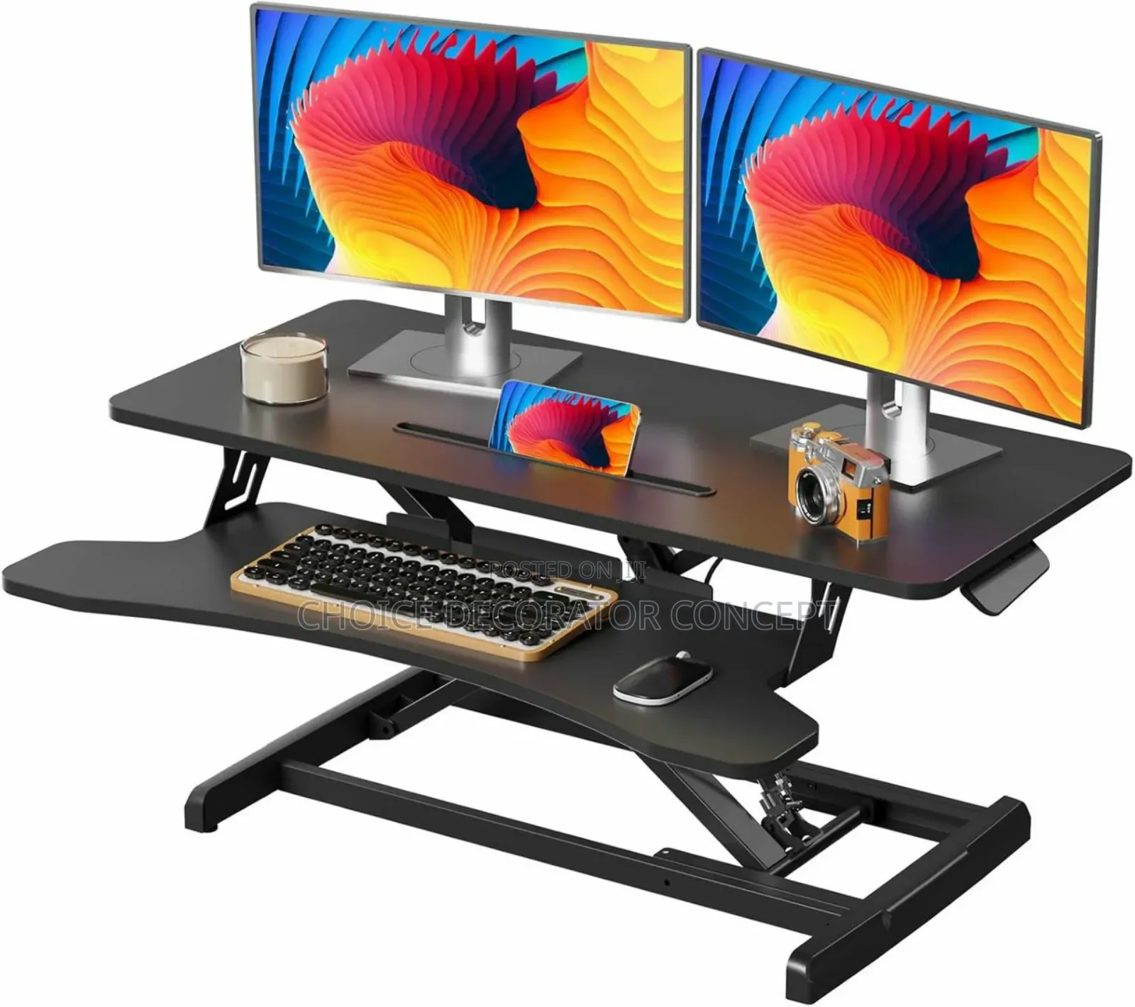 Standing Desk Platform – Adjustable Workstation Table
