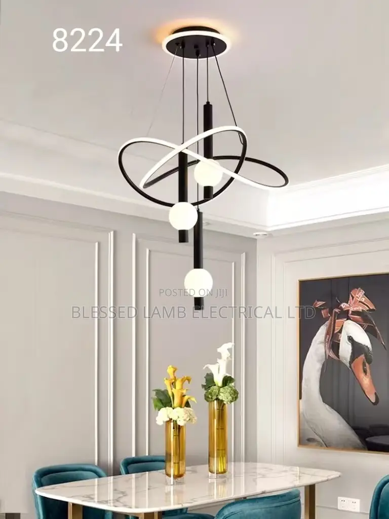 Modern Orbit Led Chandelier