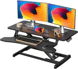 Ergonomic Adjustable Office Desk – Laptop Monitor Stand
