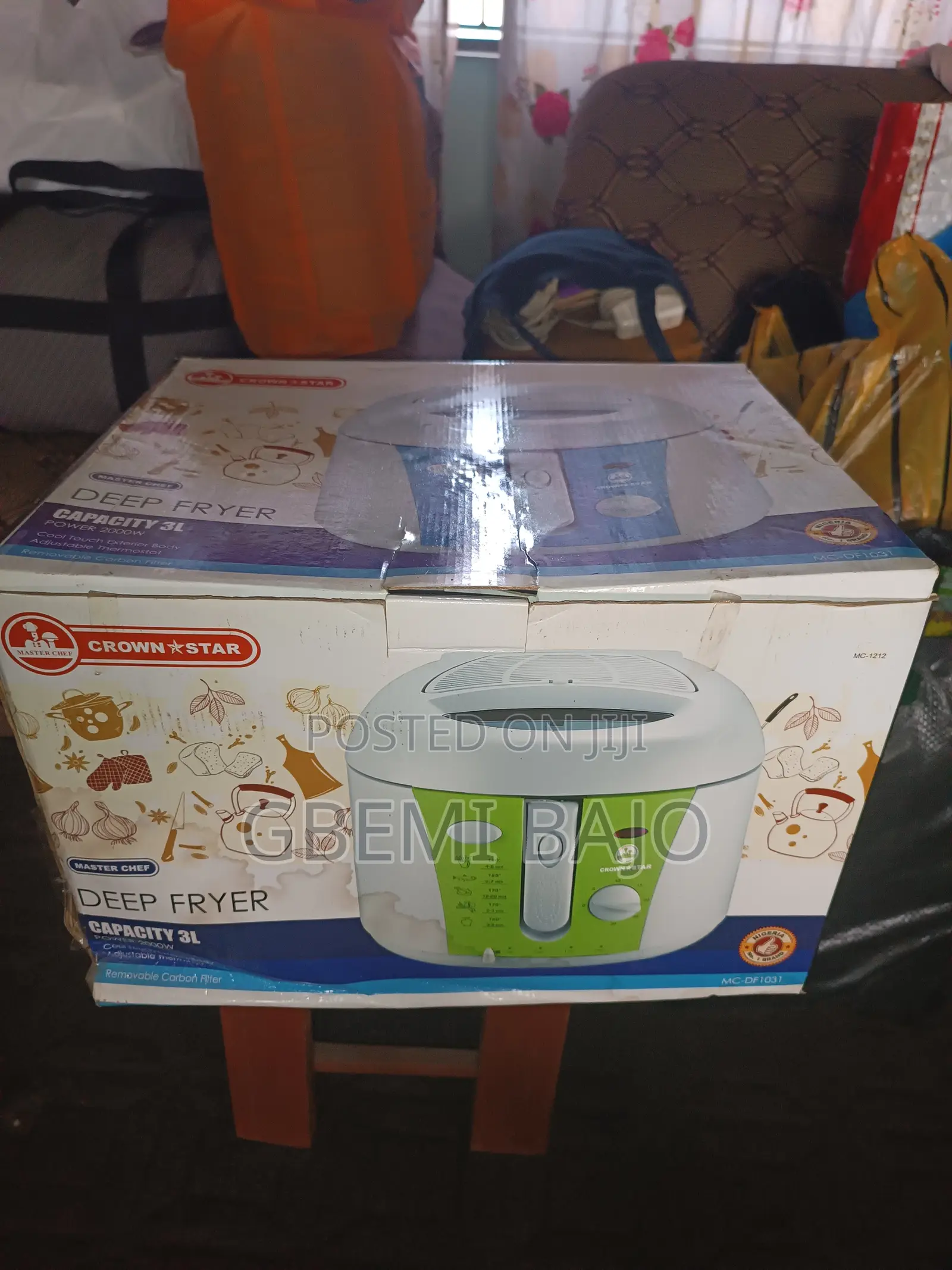 Masterchef Crownstar Deep Fryer 3l 2000watts