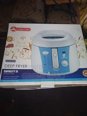 Masterchef Crownstar Deep Fryer 3l 2000watts