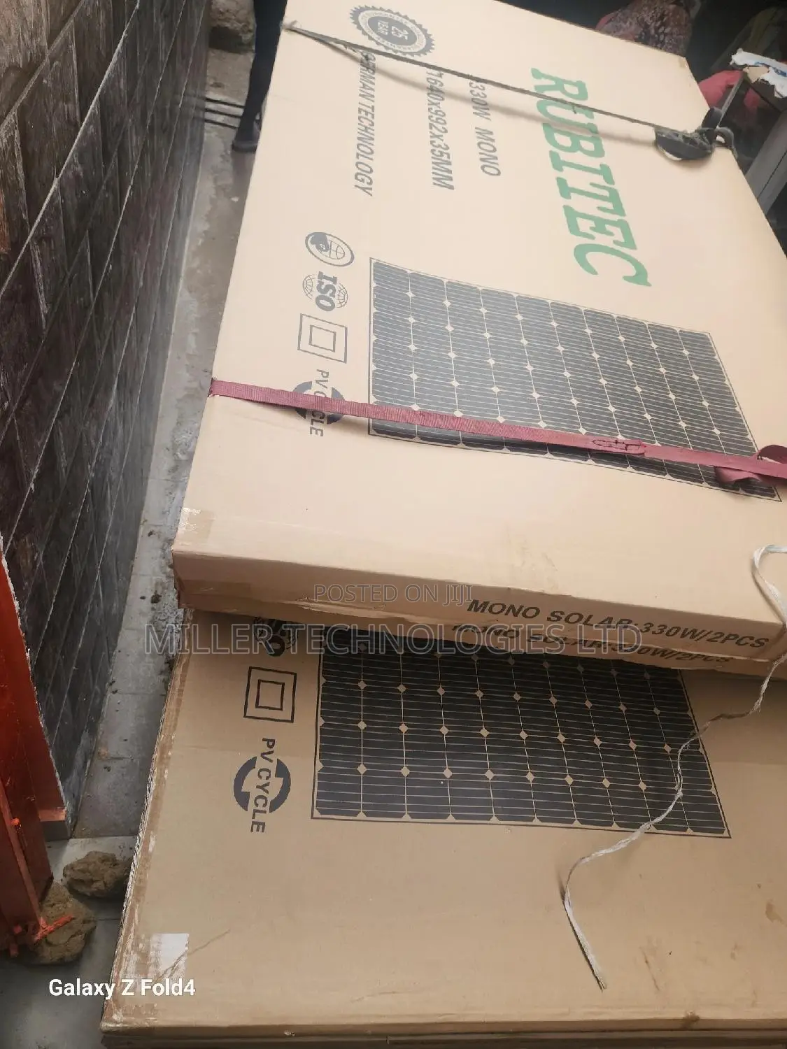 Rubitec 330w Mono Solar Panel Ready For Supply