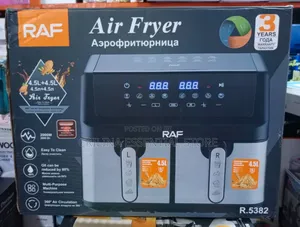 Air Fryer 4.5l + 4.5l Double Sides.