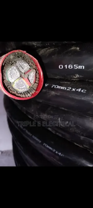 70mm 4 Core Aluminum  Armoured Cable