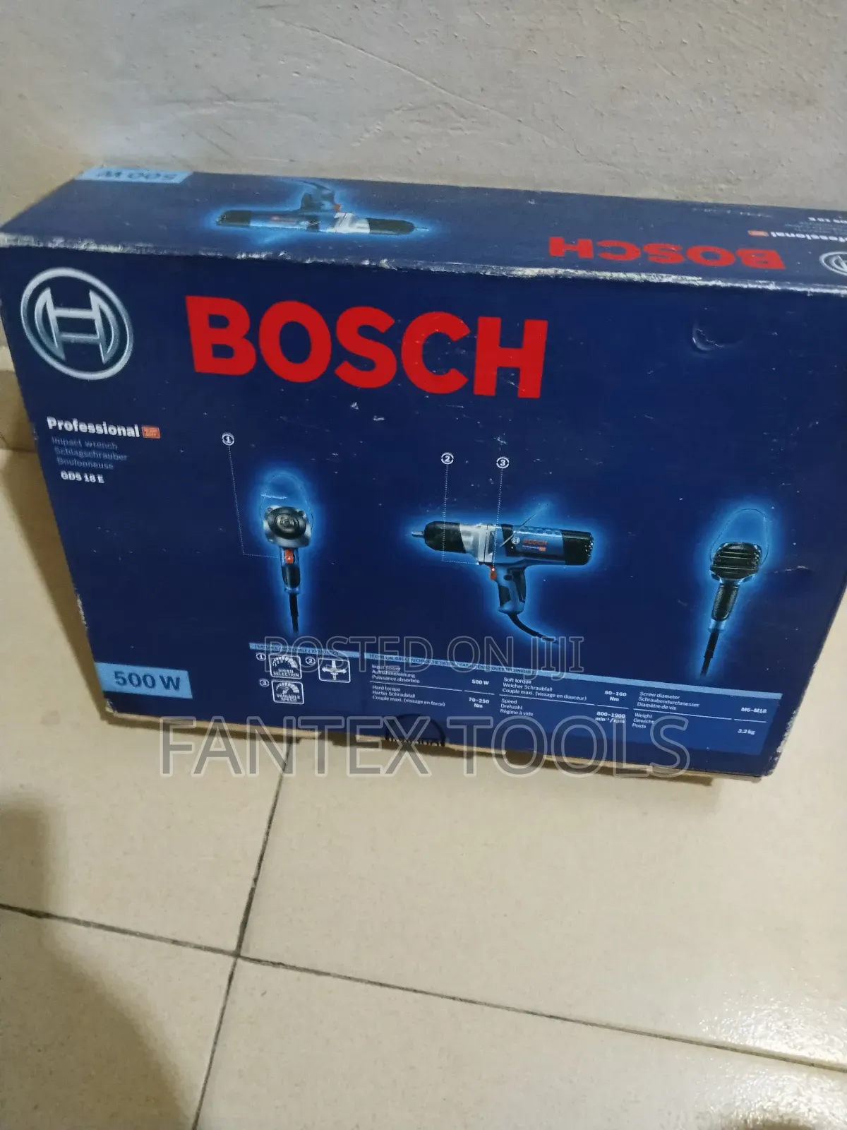 Bosch Electrical Impact Wrench.1/2"