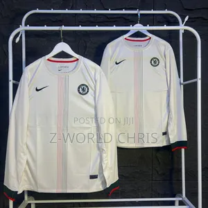 Original Top Quality Chelsea Official 25/26 Away Long Sleeve Jersey