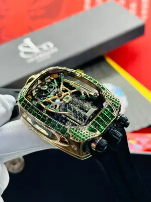 Automatic Engine Jacob Co Bugatti Wristwatch