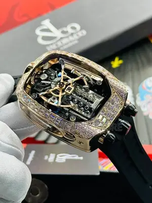 Automatic Engine Jacob Co Bugatti Wristwatch