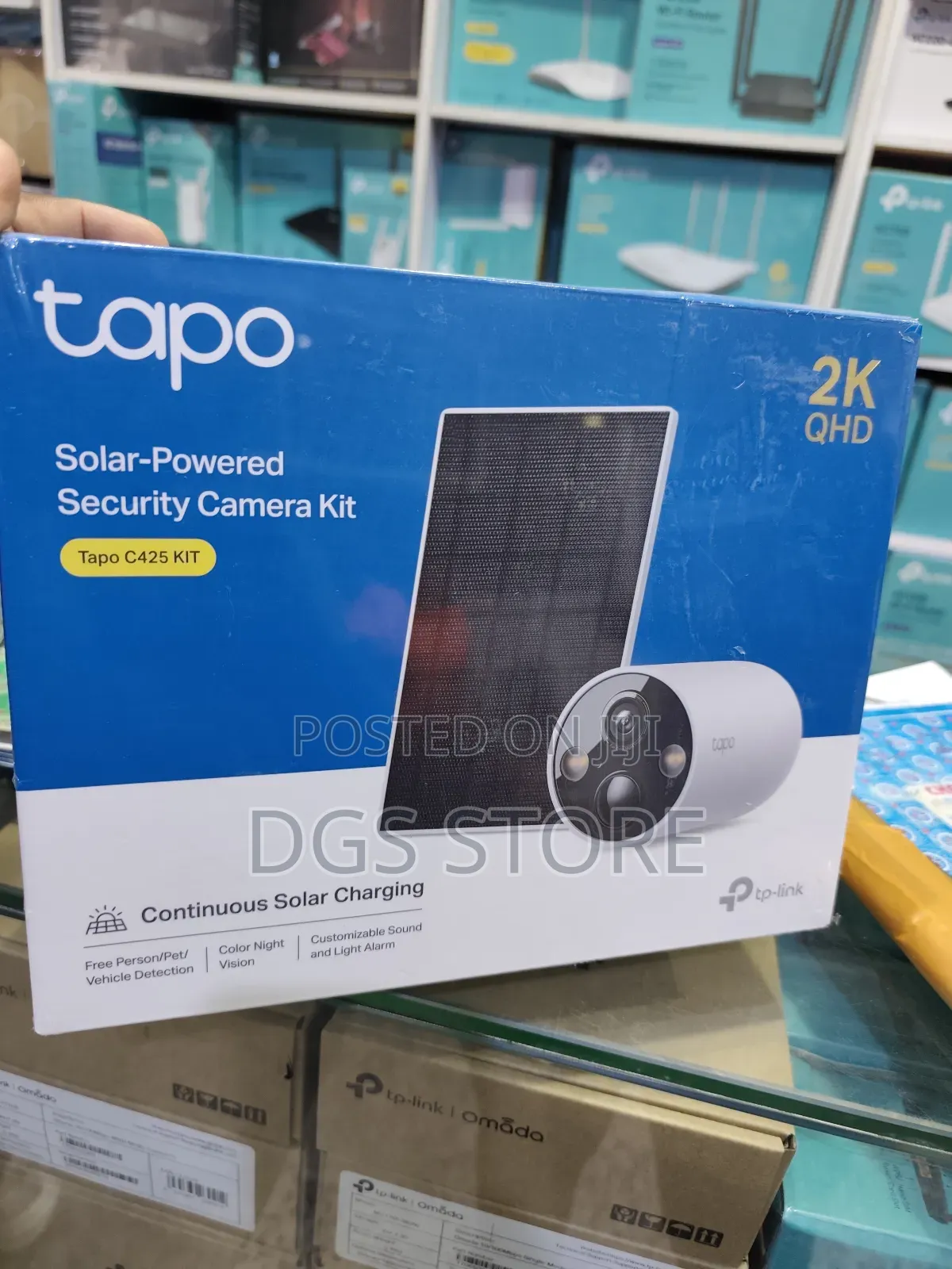 Tapo Tp Link C425 Kit Solar Powered Security Camera Kit