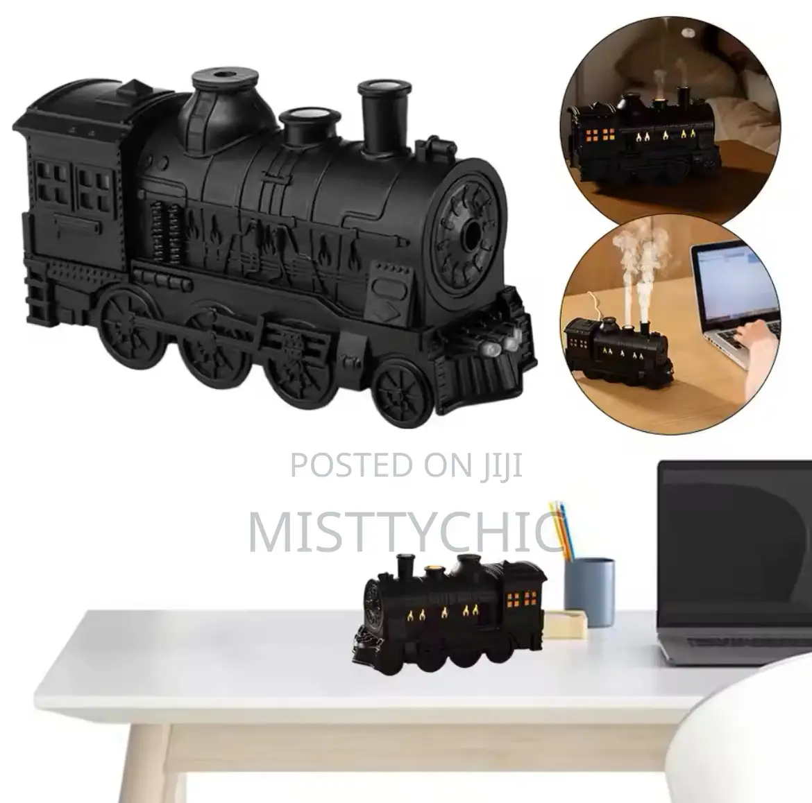 Train Shape Aromatherapy Diffuser Desktop
