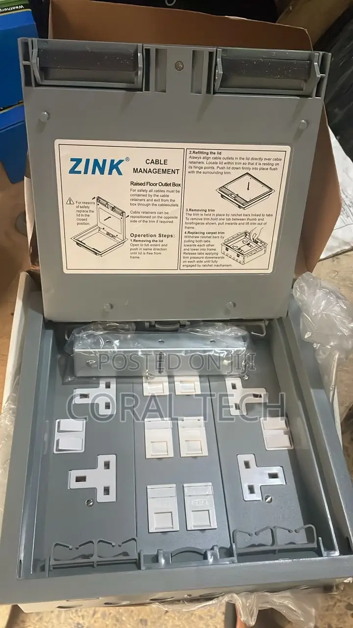 Zink Floor Box / Floor Socket