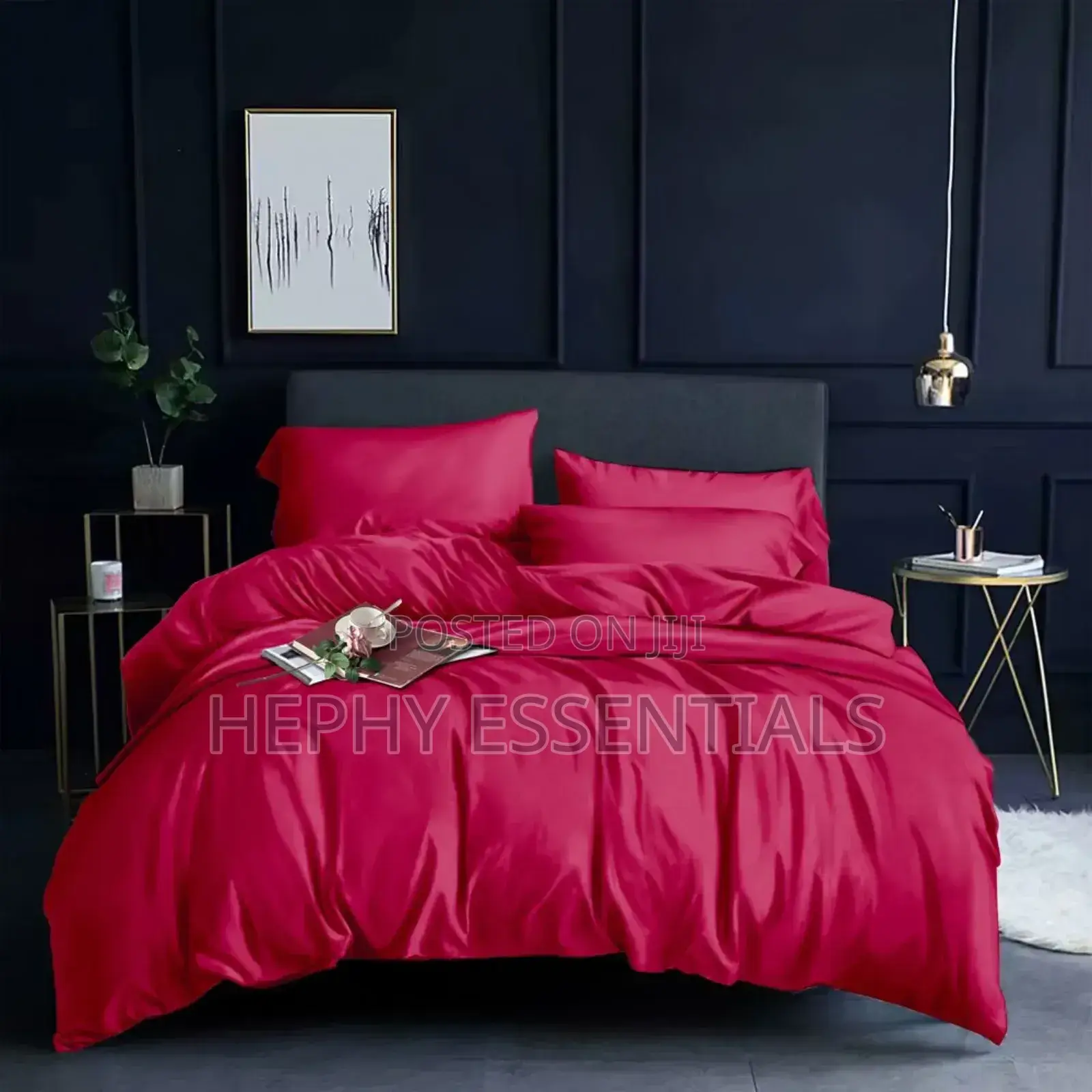 Lovely Silk Bedsheet and Pillowcase