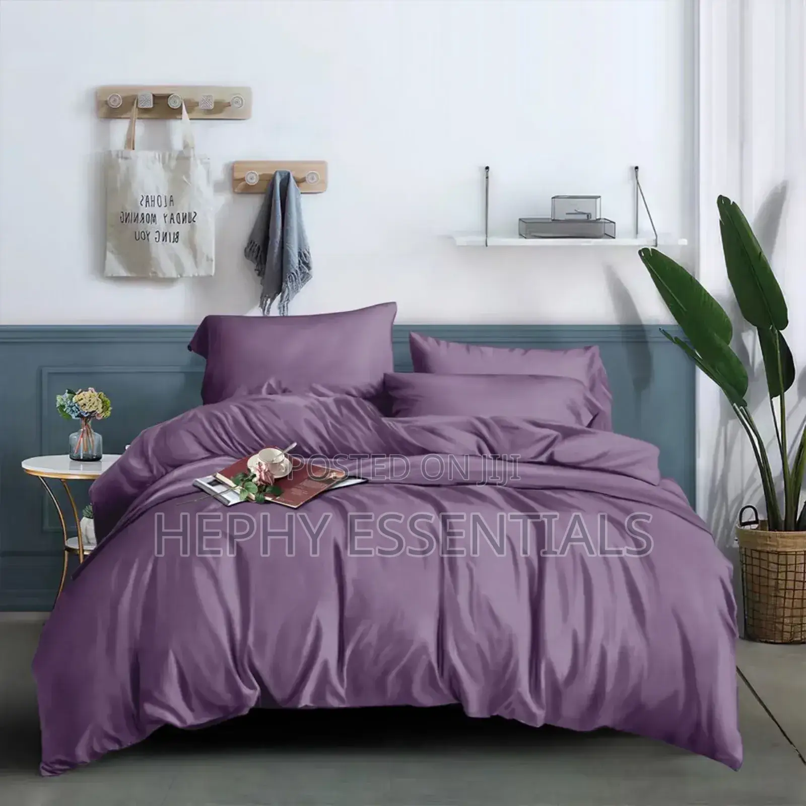 Lovely Silk Bedsheet and Pillowcase