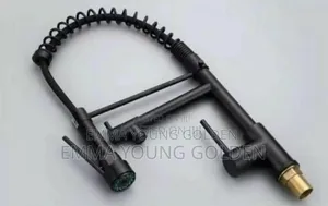 Black Chain Sink Mixer
