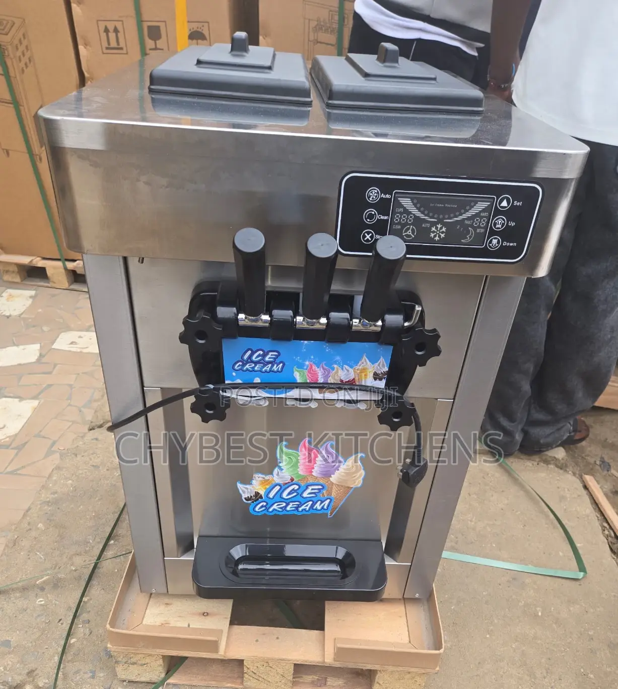 Soft Ice Cream Machine Table Top