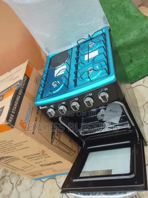 Brand New Boscon 50 50 Standing Gas Cooker 3+1( Grill+Baking)
