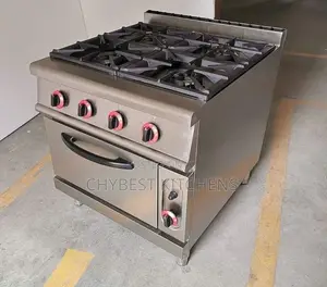 4burner Gas Cooker With Oven
