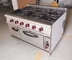 6burner Cooker With Oven
